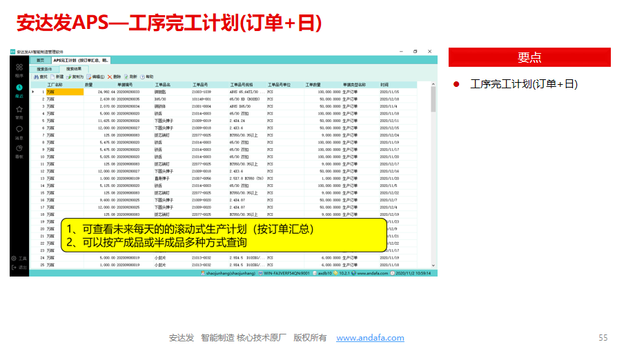 aps计划排产